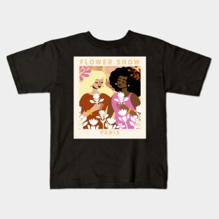 Paris Flower Show Kids T-Shirt